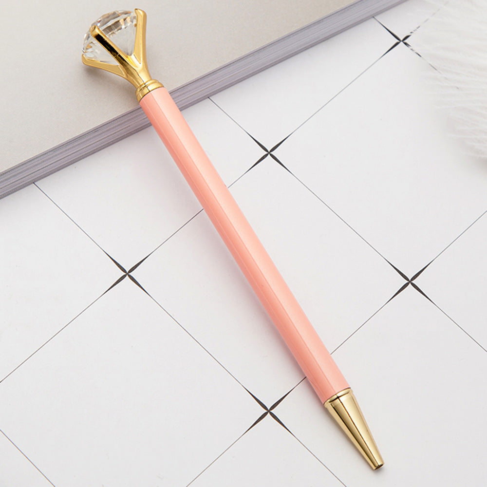 Whoelsale Pens Metal Diamond Pen Fashionable Office Stationery